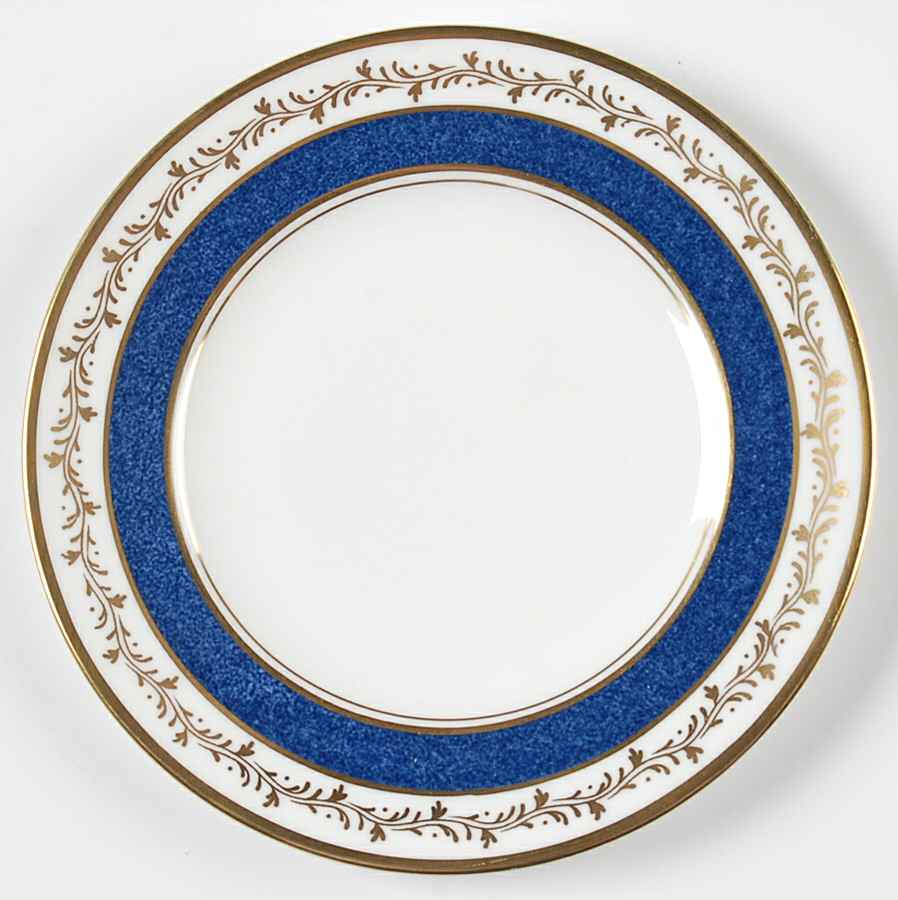 Cardova Cobalt Blue Bread & Butter Plate by Coalport-1