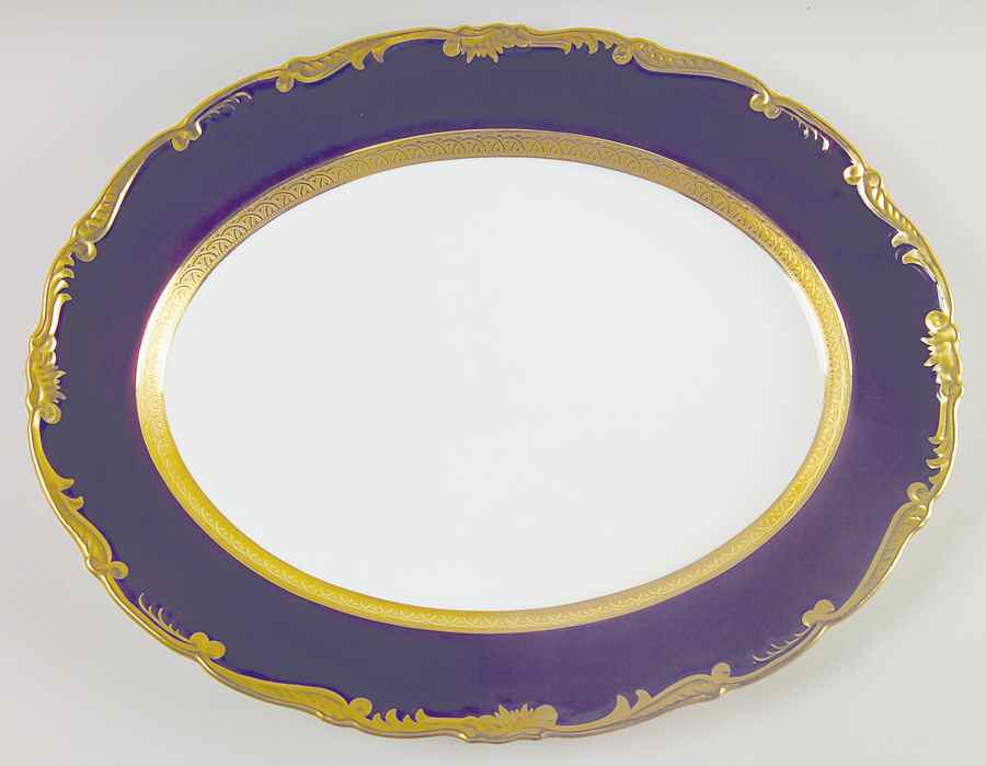 Cellini 14" Oval Serving Platter by Coalport-1