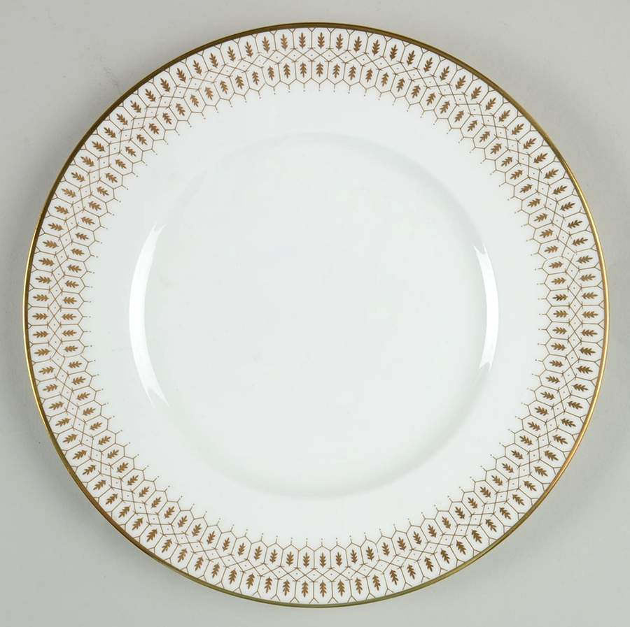 Chateau Gold and White Salad Plate by Coalport-1
