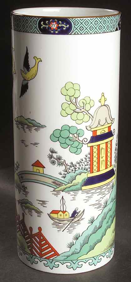 Chinese Willow 10" Vase by Coalport-1
