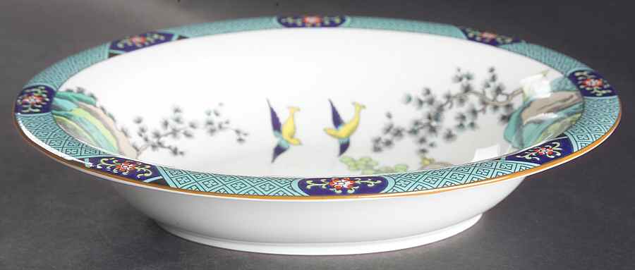Chinese Willow 9" Oval Vegetable Bowl by Coalport-1