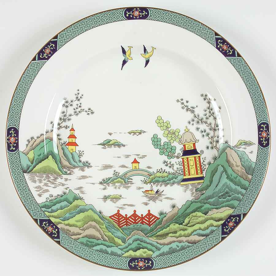 Chinese Willow 13" Chop Plate (Round Platter) by Coalport-1