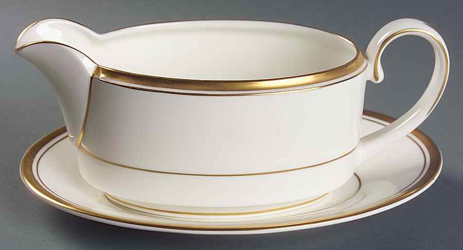 Connoisseur Gravy Boat & Underplate by Coalport-1