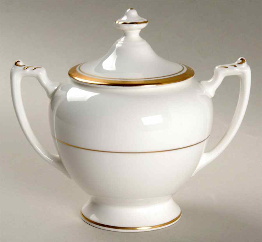 Connoisseur Sugar Bowl & Lid by Coalport-1
