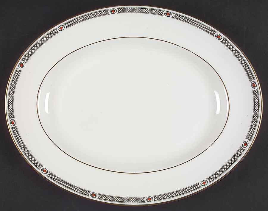 Copley 14" Oval Serving Platter by Coalport-1
