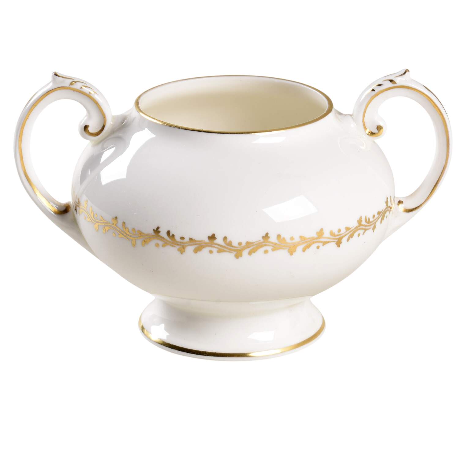 Coronet Sugar Bowl No Lid by Coalport-1