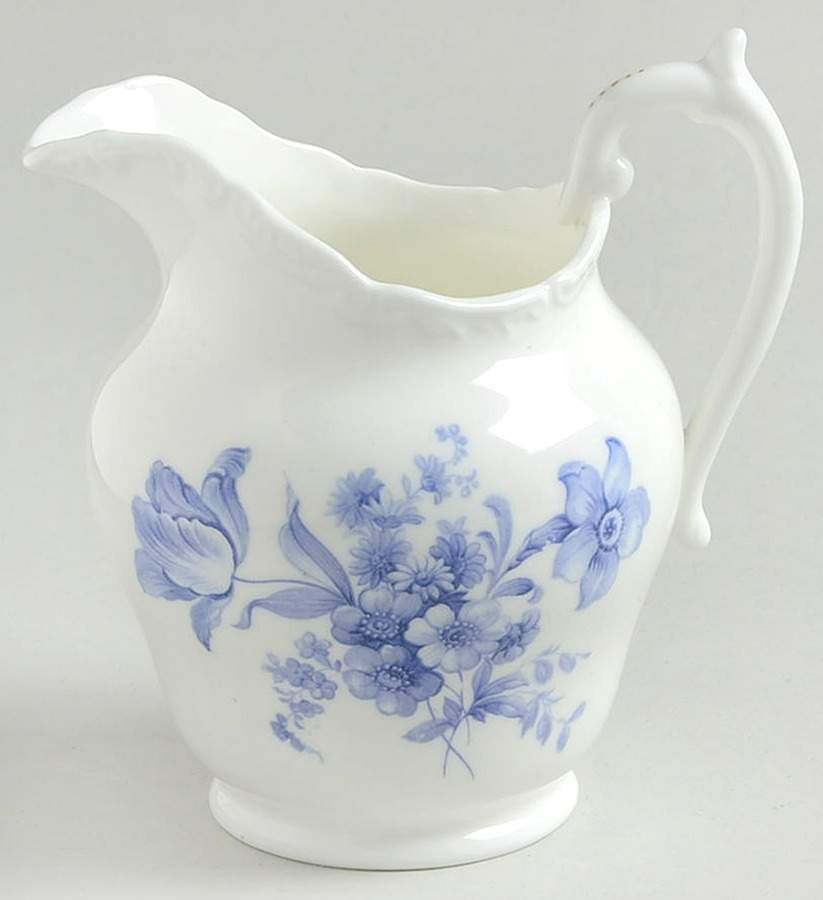 Divinity Blue Creamer by Coalport-1