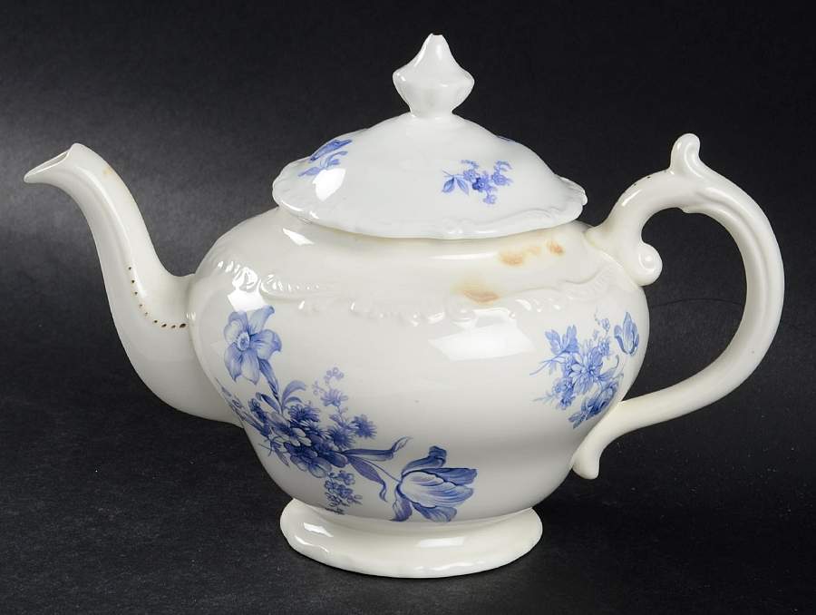 Divinity Blue Mini Teapot & Lid by Coalport-1