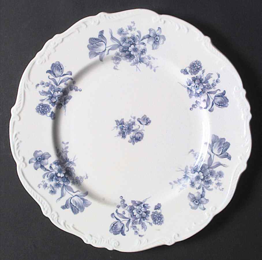 Divinity Blue Dinner Plate by Coalport-1