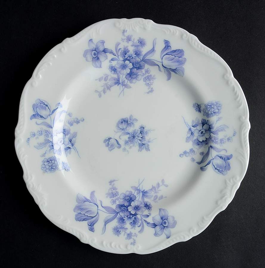 Divinity Blue Salad Plate by Coalport-1