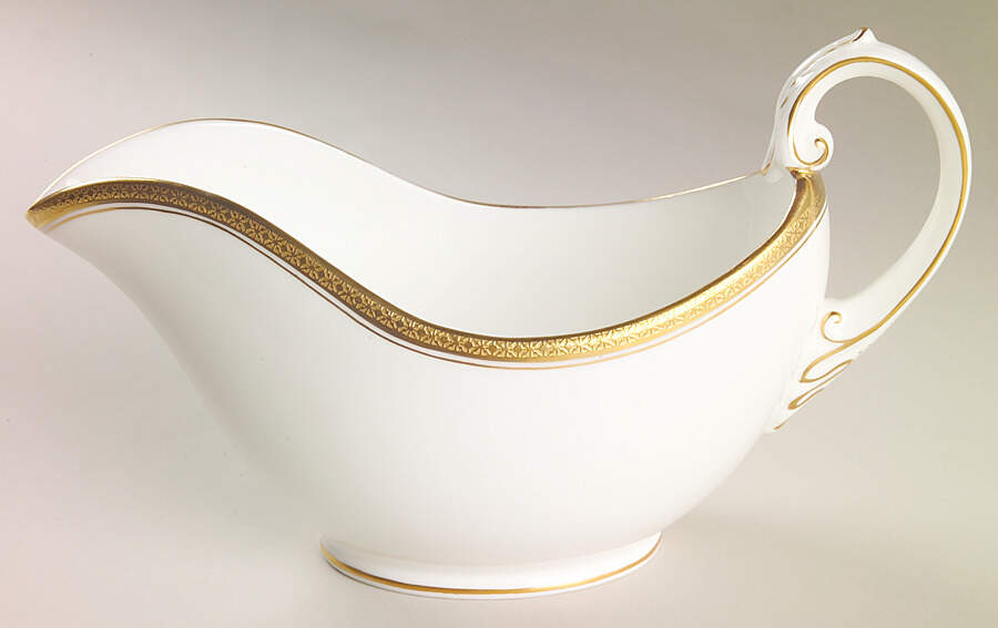 Elite Gold Gravy Boat by Coalport-1