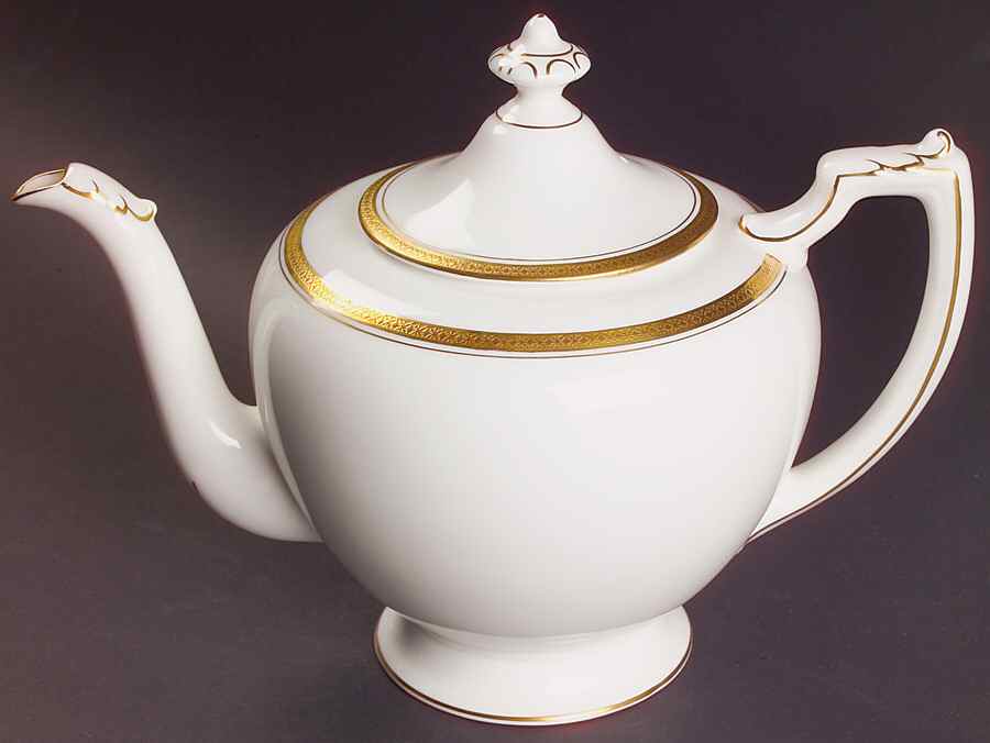 Elite Gold Teapot & Lid by Coalport-1