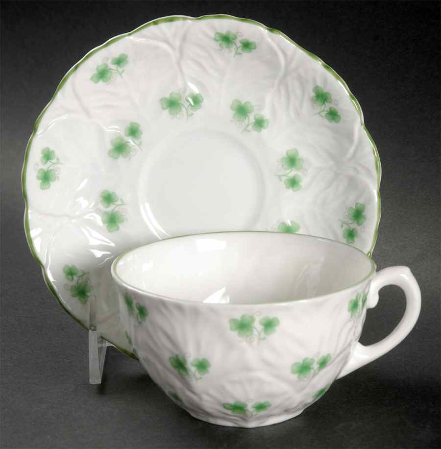 Erin Flat Cup & Saucer Set by Coalport-1