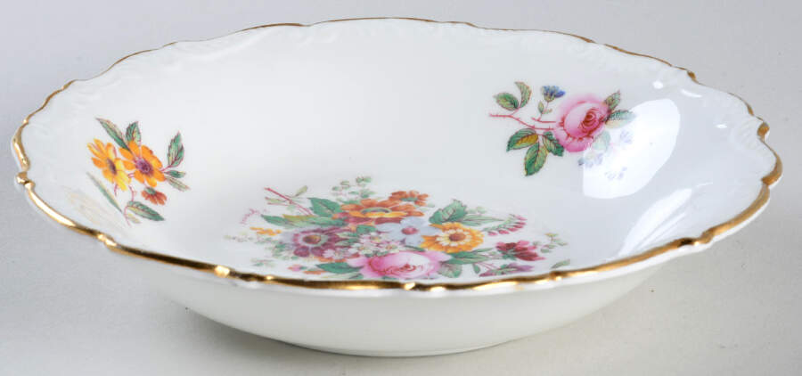 Fragrance (9504, Raised Edge) Coupe Cereal Bowl by Coalport-1