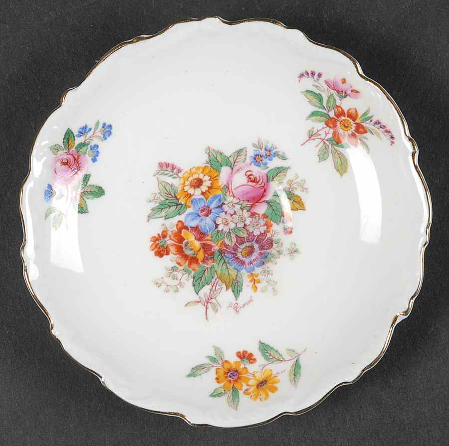 Fragrance (9504, Raised Edge) Saucer for Demitasse Cup by Coalport-1