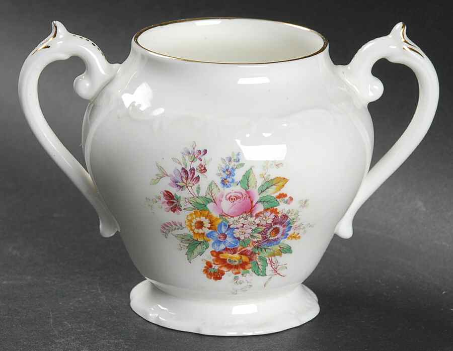 Fragrance (9504, Raised Edge) Sugar Bowl No Lid by Coalport-1
