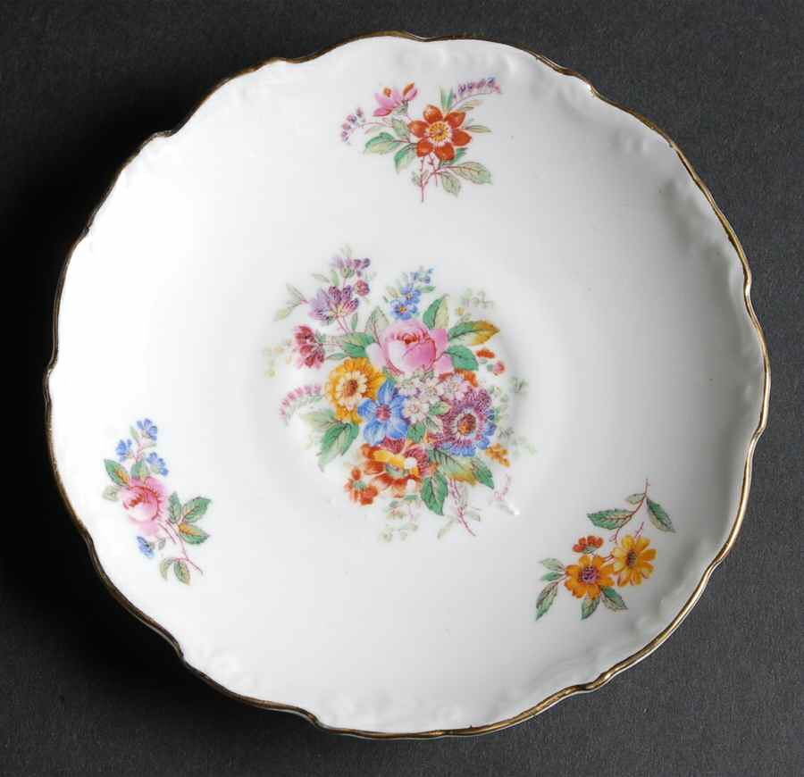 Fragrance (9504, Raised Edge) Saucer by Coalport-1