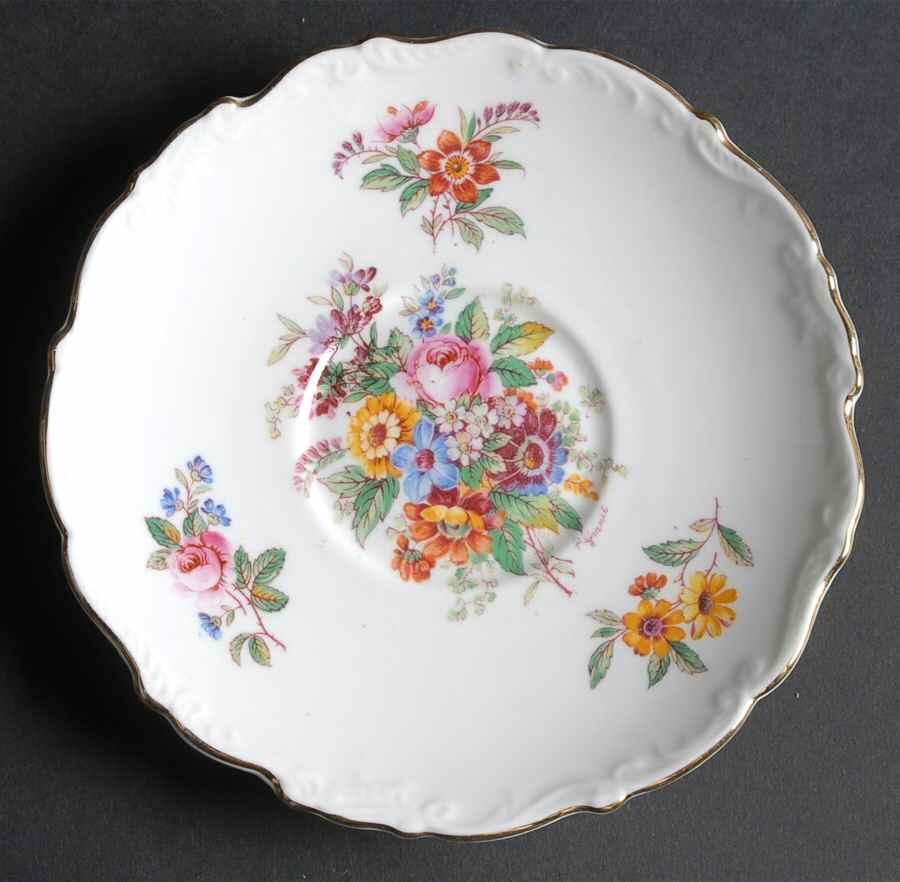 Fragrance (9504, Raised Edge) Saucer for Cream Soup Bowl by Coalport-1