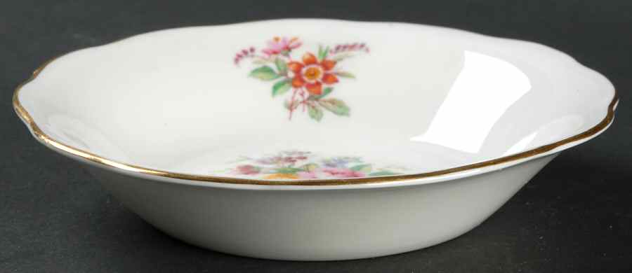 Fragrance (9054, Not Raised, Scalloped) Fruit/Dessert (Sauce) Bowl by Coalport-1