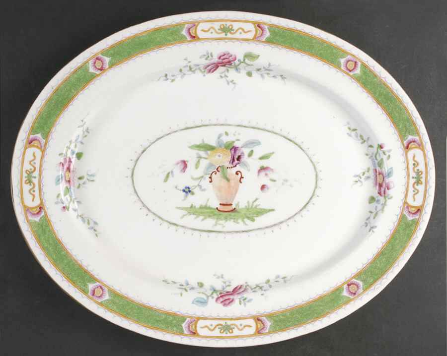 French Noble 17" Oval Serving Platter by Coalport-1