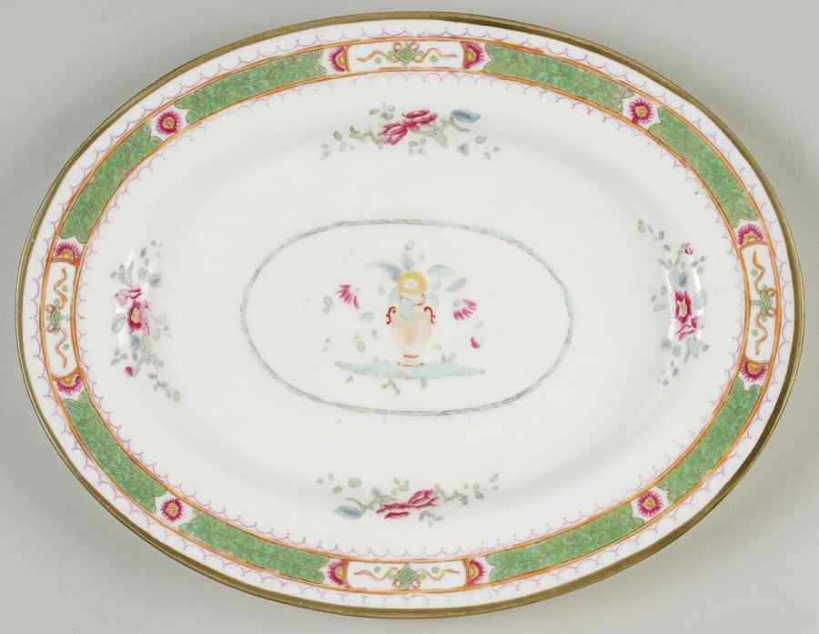 French Noble 11" Oval Serving Platter by Coalport-1