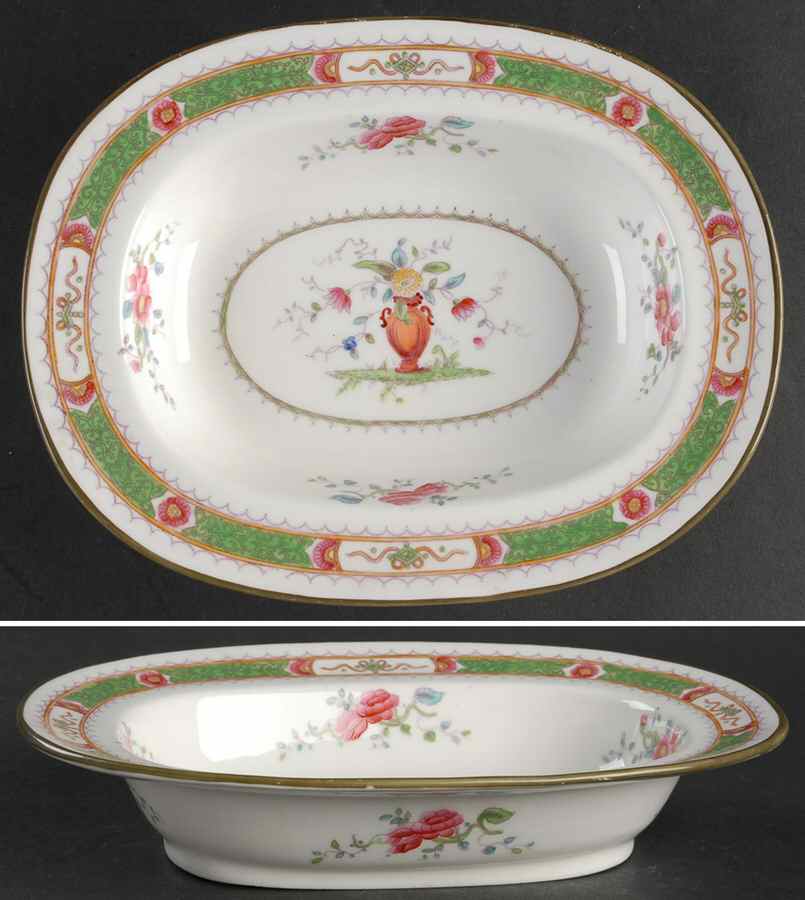 French Noble 9" Oval Vegetable Bowl by Coalport-1