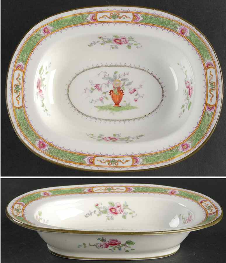 French Noble 8" Oval Vegetable Bowl by Coalport-1