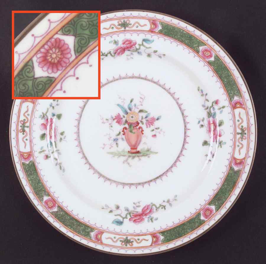 French Noble Dinner Plate by Coalport-1