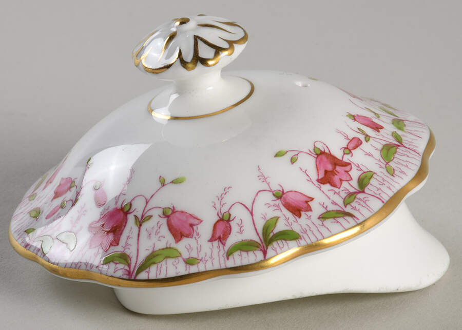 Harebell Pink Lid for Teapot by Coalport-1