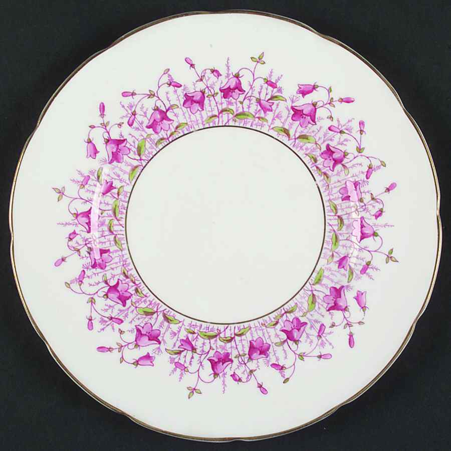 Harebell Pink Salad Plate by Coalport-1