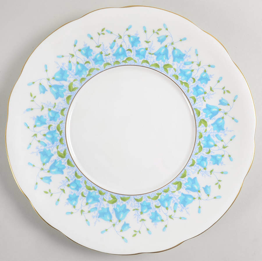 Harebell Turquoise Underplate for Tureen by Coalport-1