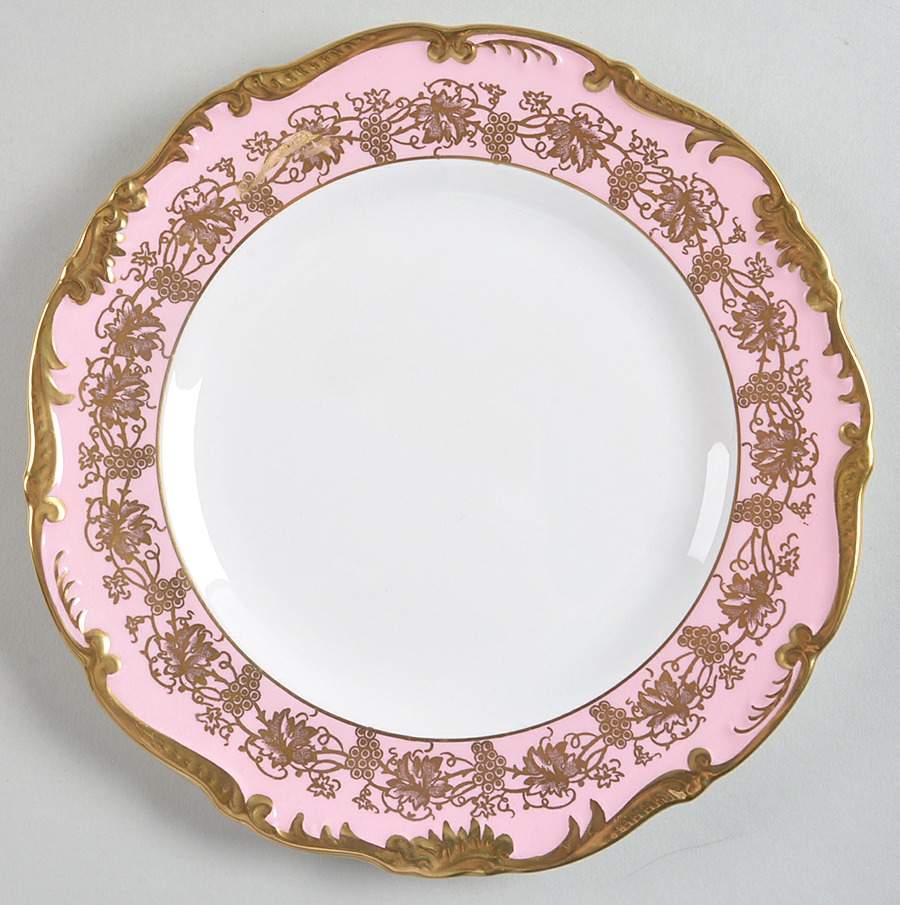 Hazelton Pink Salad Plate by Coalport-1