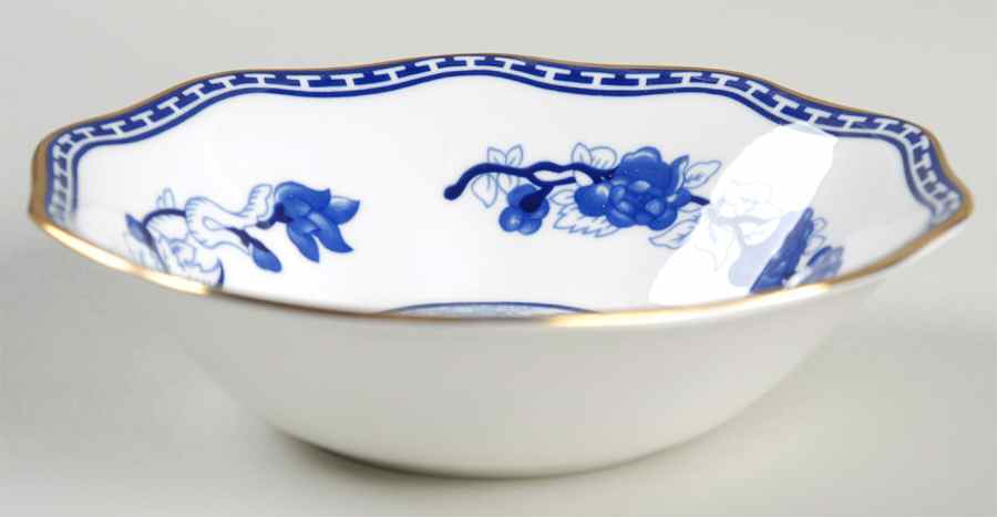 Indian Tree Blue Coupe Cereal Bowl by Coalport-1