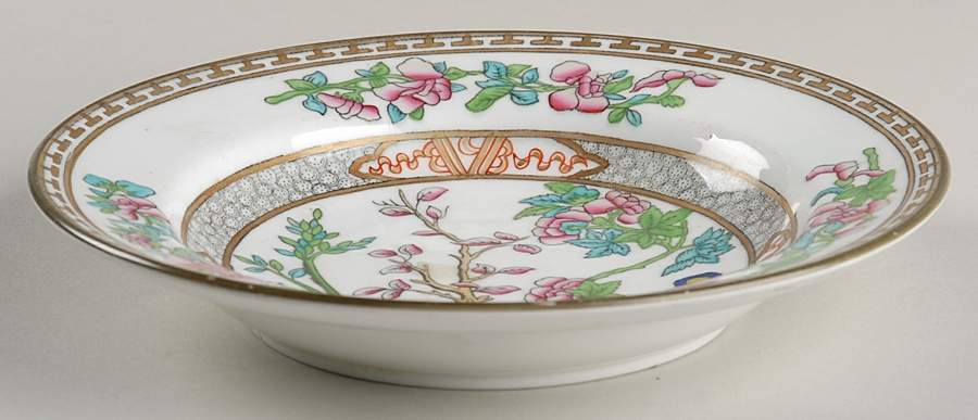 Indian Tree Multicolor (Smooth Edge) Rim Soup Bowl by Coalport-1