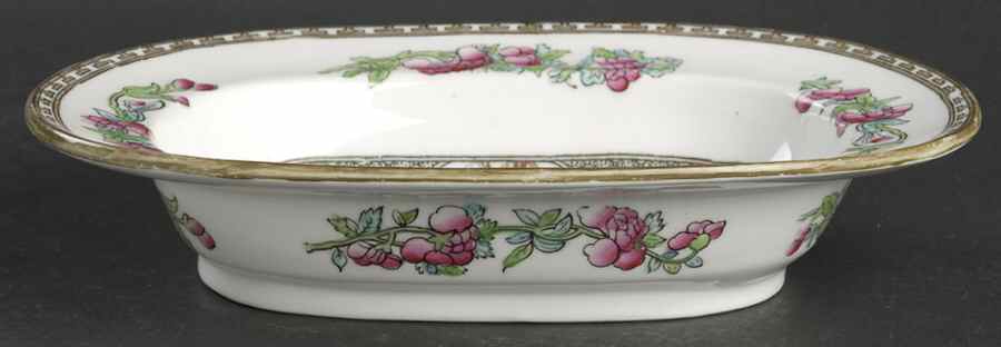 Indian Tree Multicolor (Smooth Edge) 8" Oval Vegetable Bowl by Coalport-1