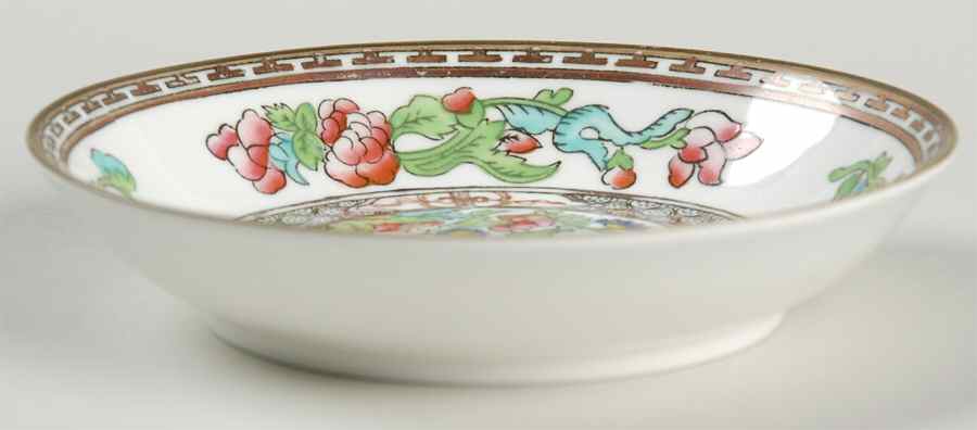 Indian Tree Multicolor (Smooth Edge) Fruit/Dessert (Sauce) Bowl by Coalport-1