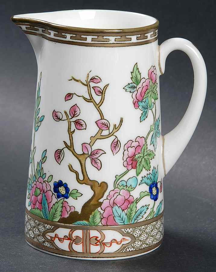 Indian Tree Multicolor (Smooth Edge) 6 Oz Pitcher by Coalport-1