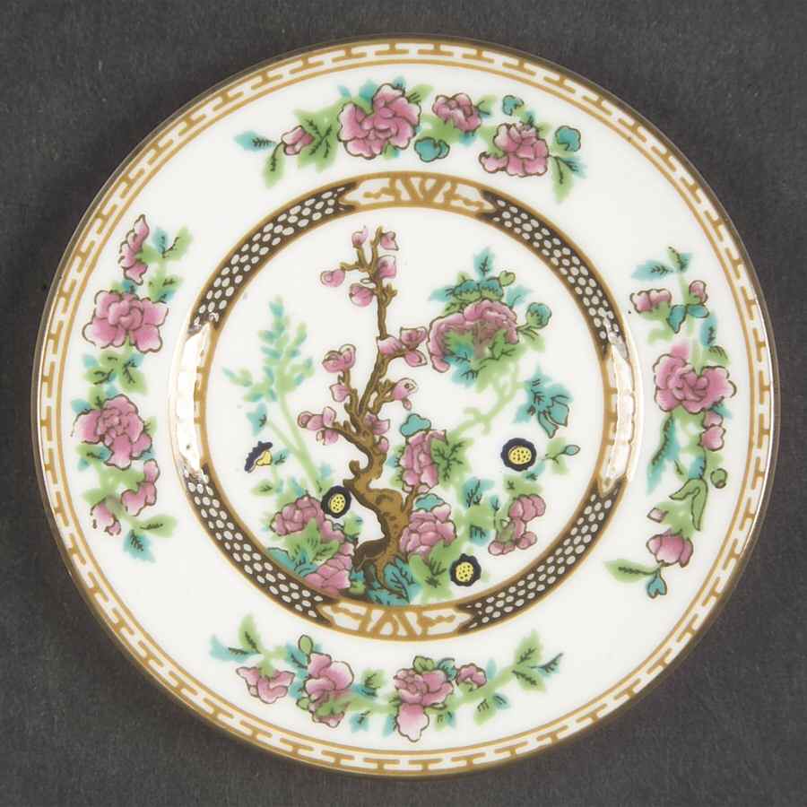 Indian Tree Multicolor (Smooth Edge) Miniature Plate by Coalport-1