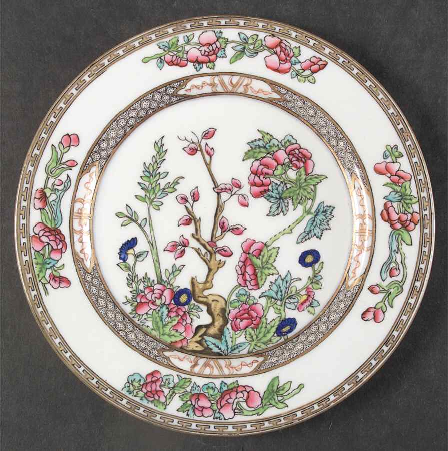 Indian Tree Multicolor (Smooth Edge) Luncheon Plate by Coalport-1
