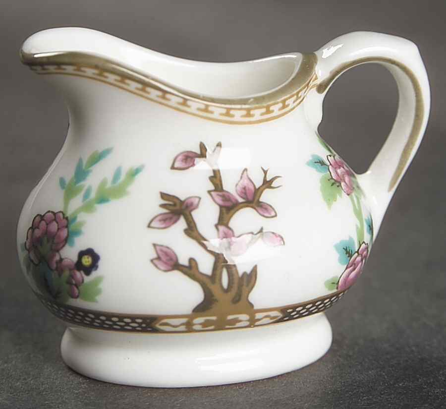 Indian Tree Multicolor (Smooth Edge) Miniature Creamer by Coalport-1