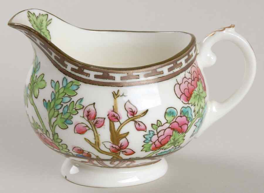 Indian Tree Multicolor (Smooth Edge) Individual Creamer by Coalport-1