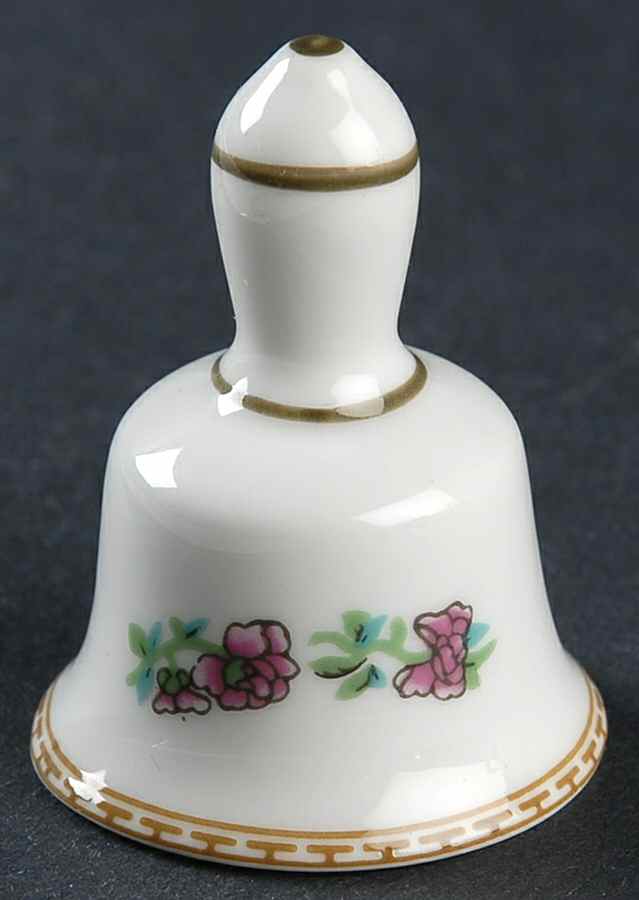Indian Tree Multicolor (Smooth Edge) Miniature Bell by Coalport-1