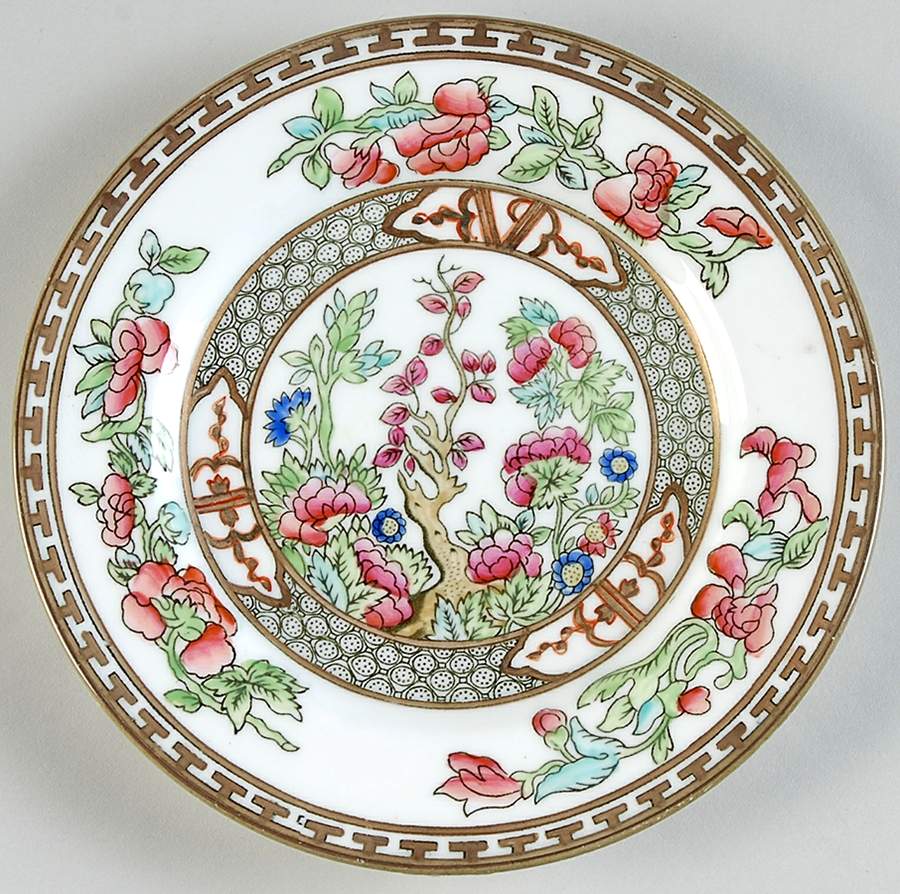 Indian Tree Multicolor (Smooth Edge) Bread & Butter Plate by Coalport-1