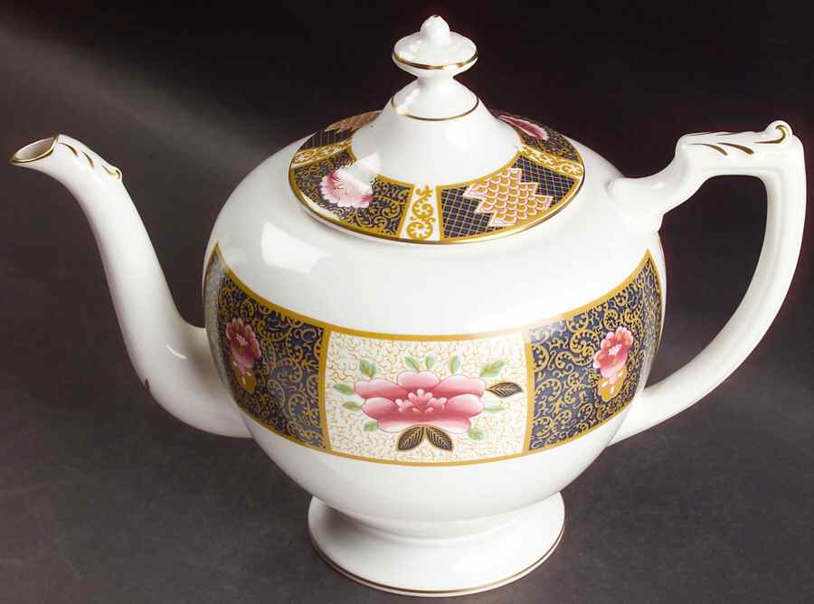 Java Teapot & Lid by Coalport-1