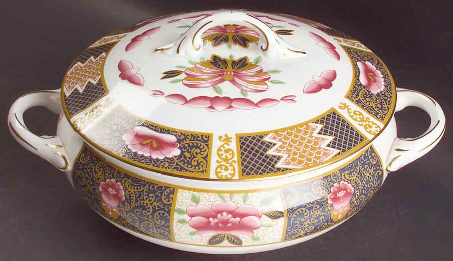 Java Round Covered Vegetable by Coalport-1