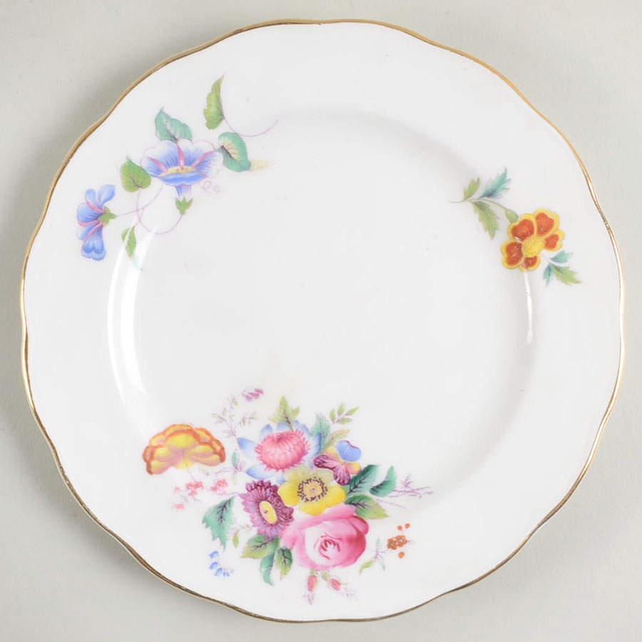 Junetime Bread & Butter Plate by Coalport-1