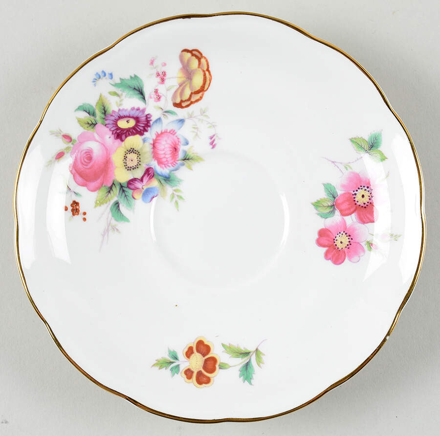 Junetime Saucer by Coalport-1