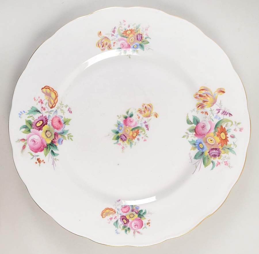 Junetime Dinner Plate by Coalport-1