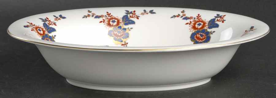 Khotar 9" Oval Vegetable Bowl by Coalport-1