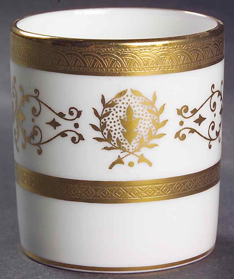 Lady Anne Gold Toothpick Holder by Coalport-1